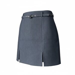 Zara Denim Blue Mini Skort